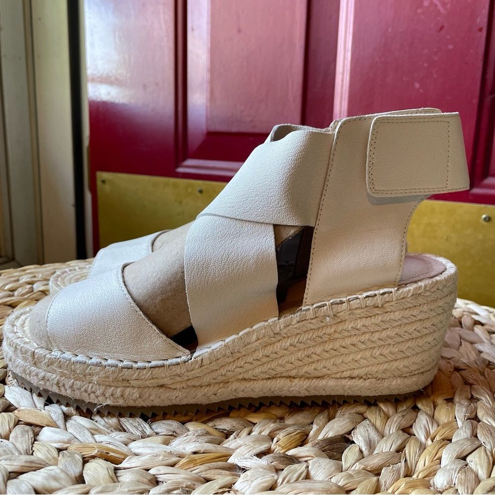 Eileen Fisher Women's Willow Espadrille Wedge Sandal Size 9 - Picture 8 of 12